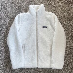 Patagonia Soft White Fleece Jacket